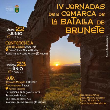 Villaviciosa de Odón participa en las IV Jornadas de la Comarca de la Batalla de Brunete con una ruta y una conferencia