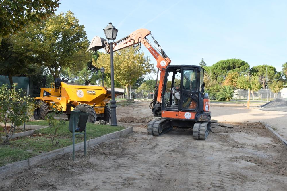  Imagen Trabajos de rehabilitación del parque 150 aniversario