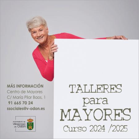 El 5 y 6 de septiembre comienzan las inscripciones para participar en los Talleres Municipales para Mayores