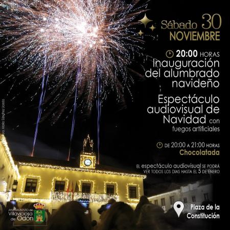 La Navidad llega este sábado a Villaviciosa de Odón con un espectáculo de luz y sonido