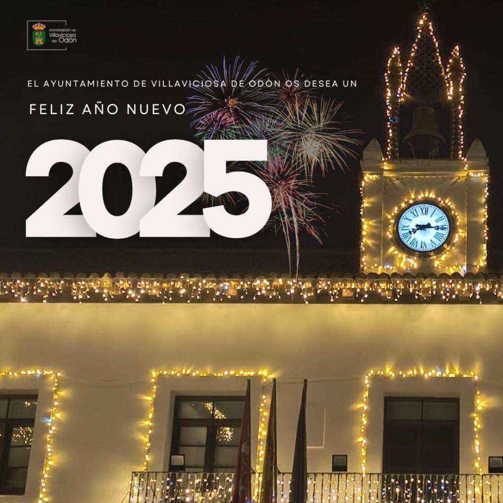 El Ayuntamiento les desea ¡Feliz 2025!