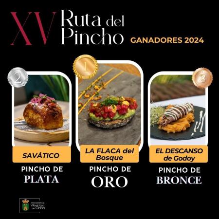 El restaurante La Flaca del Bosque gana la XV edición de la Ruta del Pincho de Villaviciosa de Odón