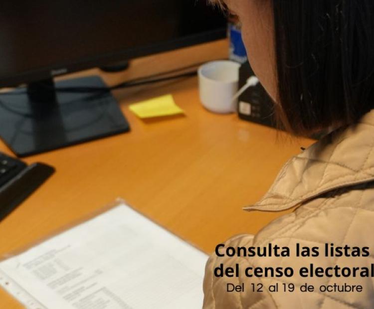 Consulta listas del censo electoral